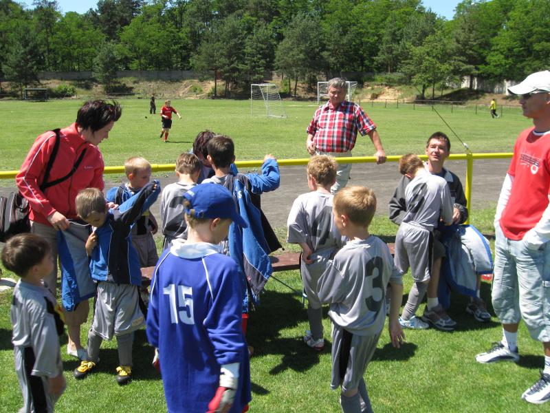 Turnaj přípravek ve Vacenovicích červen 2009